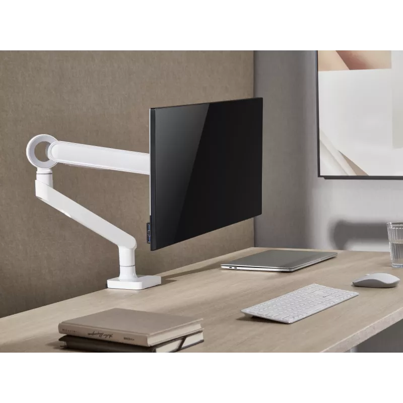Equip 17–35 cali Premium Monitor Desk Mount Bracket, Biały