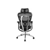 Equip Ergonomic Premium Office Chair with Headrest and Armrests, Czarny