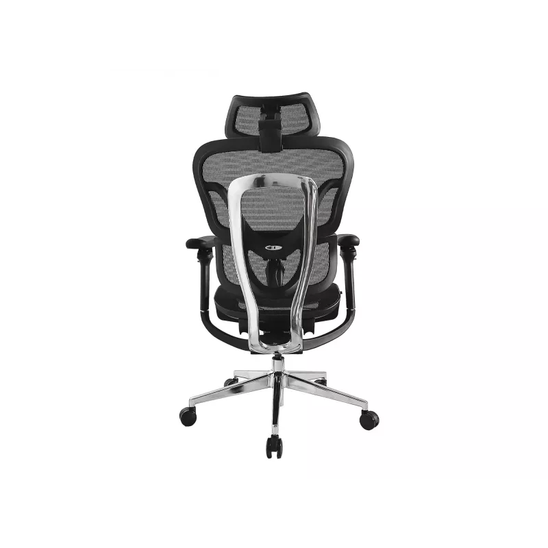 Equip Ergonomic Premium Office Chair with Headrest and Armrests, Czarny