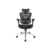 Equip Ergonomic Premium Office Chair with Headrest and Armrests, Czarny