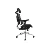 Equip Ergonomic Premium Office Chair with Headrest and Armrests, Czarny