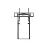 Equip 55 cali-100 cali Stały zmotoryzowany uchwyt ścienny, 139,7 cm (55 cali), 2,54 m (100 cali), 200 x 200 mm, 800 x 600 mm, Aluminium, Tworzywo sztuczne, Stal nierdzewna, Czarny