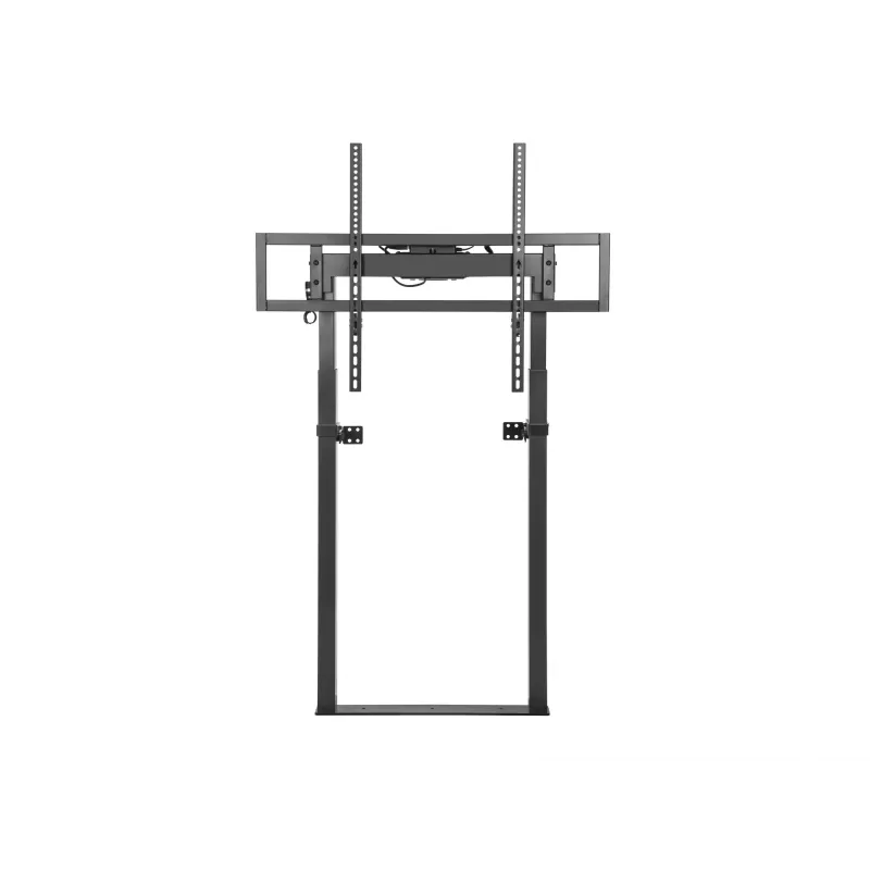 Equip 55 cali-100 cali Stały zmotoryzowany uchwyt ścienny, 139,7 cm (55 cali), 2,54 m (100 cali), 200 x 200 mm, 800 x 600 mm, Aluminium, Tworzywo sztuczne, Stal nierdzewna, Czarny