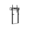 Equip 55 cali-100 cali Stały zmotoryzowany uchwyt ścienny, 139,7 cm (55 cali), 2,54 m (100 cali), 200 x 200 mm, 800 x 600 mm, Aluminium, Tworzywo sztuczne, Stal nierdzewna, Czarny