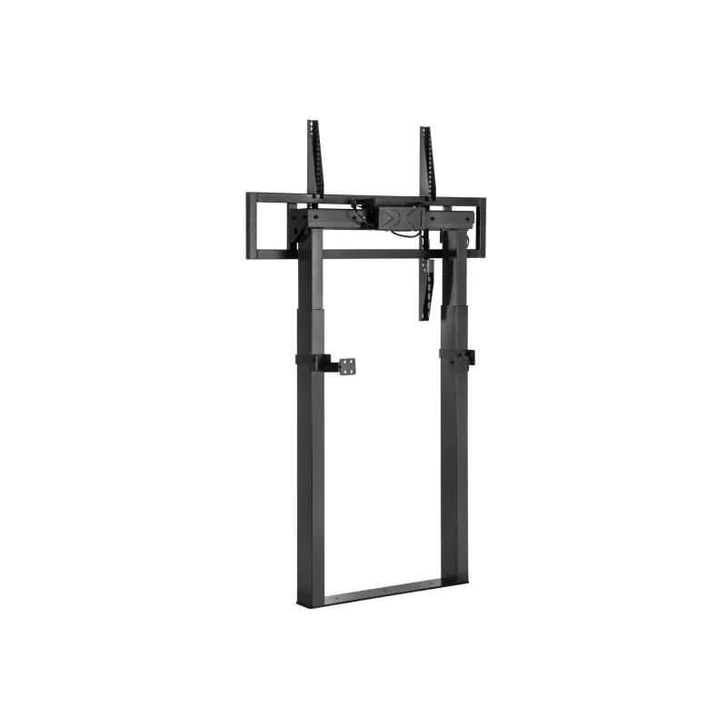Equip 55 cali-100 cali Stały zmotoryzowany uchwyt ścienny, 139,7 cm (55 cali), 2,54 m (100 cali), 200 x 200 mm, 800 x 600 mm, Aluminium, Tworzywo sztuczne, Stal nierdzewna, Czarny