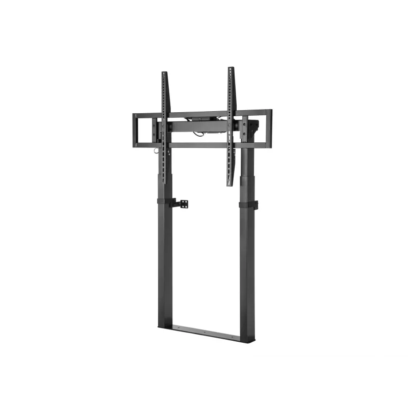 Equip 55 cali-100 cali Stały zmotoryzowany uchwyt ścienny, 139,7 cm (55 cali), 2,54 m (100 cali), 200 x 200 mm, 800 x 600 mm, Aluminium, Tworzywo sztuczne, Stal nierdzewna, Czarny