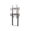 Equip 55 cali-100 cali Stały zmotoryzowany uchwyt ścienny, 139,7 cm (55 cali), 2,54 m (100 cali), 200 x 200 mm, 800 x 600 mm, Aluminium, Tworzywo sztuczne, Stal nierdzewna, Czarny