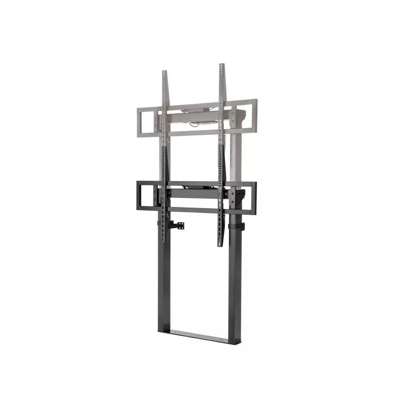Equip 55 cali-100 cali Stały zmotoryzowany uchwyt ścienny, 139,7 cm (55 cali), 2,54 m (100 cali), 200 x 200 mm, 800 x 600 mm, Aluminium, Tworzywo sztuczne, Stal nierdzewna, Czarny
