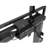 Equip 55 cali-100 cali Stały zmotoryzowany uchwyt ścienny, 139,7 cm (55 cali), 2,54 m (100 cali), 200 x 200 mm, 800 x 600 mm, Aluminium, Tworzywo sztuczne, Stal nierdzewna, Czarny
