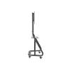 Equip 37-80 cali Wytrzymały wózek pod telewizor, 94 cm (37 cali), 2,03 m (80 cali), 200 x 200 mm, 600 x 400 mm, aluminium, tworzywo sztuczne, stal nierdzewna, czarny