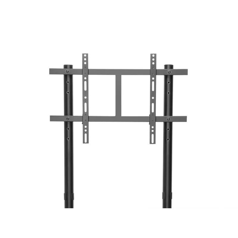 Equip 37-80 cali Wytrzymały wózek pod telewizor, 94 cm (37 cali), 2,03 m (80 cali), 200 x 200 mm, 600 x 400 mm, aluminium, tworzywo sztuczne, stal nierdzewna, czarny
