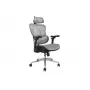 Equip Ergonomic Premium Office Chair with Headrest and Armrests, szary