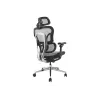Equip Ergonomic Premium Office Chair with Headrest and Armrests, szary
