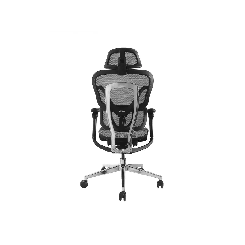 Equip Ergonomic Premium Office Chair with Headrest and Armrests, szary