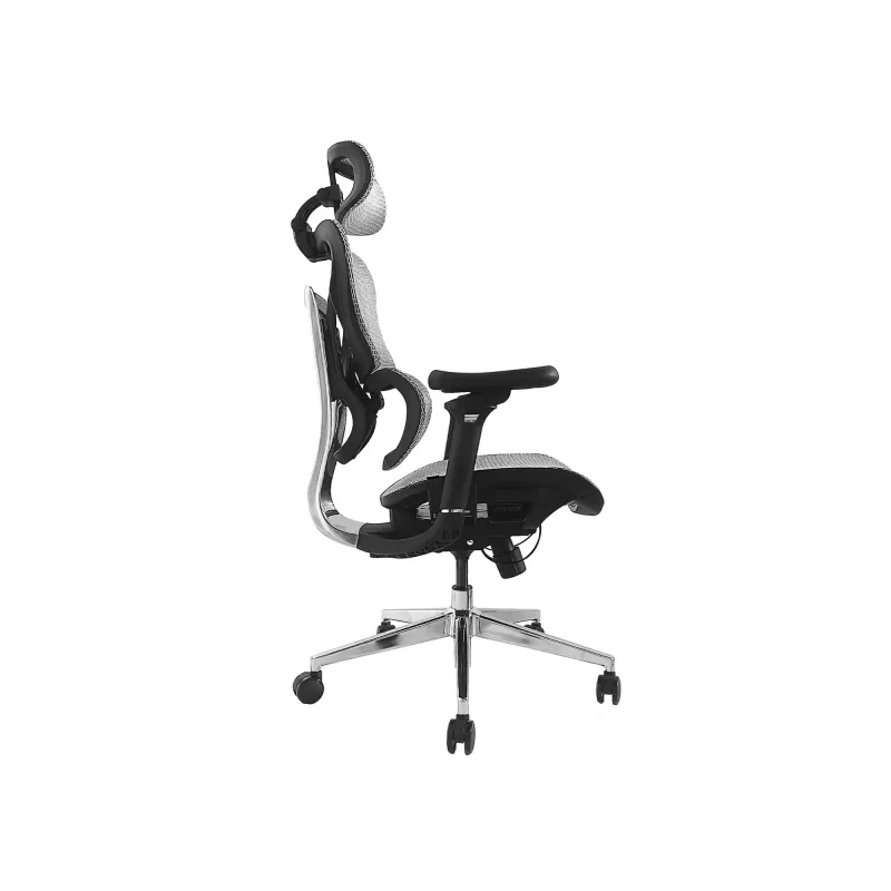 Equip Ergonomic Premium Office Chair with Headrest and Armrests, szary