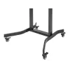 Wózek mobilny z napędem elektrycznym Equip 55-100 cali, 2,54 m (100 cali), 200 x 200 mm, 800 x 600 mm, -10 - 5°, aluminium, plastik, stal nierdzewna, czarny