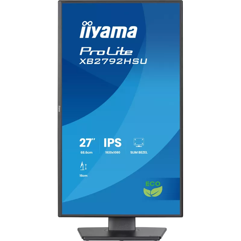 Monitor komputerowy iiyama ProLite XB2792HSU-B1 68,6 cm (27 cali) 1920 x 1080 pikseli Full HD LED Czarny