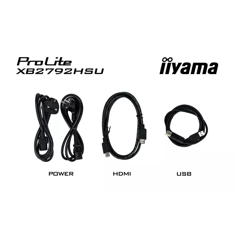 Monitor komputerowy iiyama ProLite XB2792HSU-B1 68,6 cm (27 cali) 1920 x 1080 pikseli Full HD LED Czarny