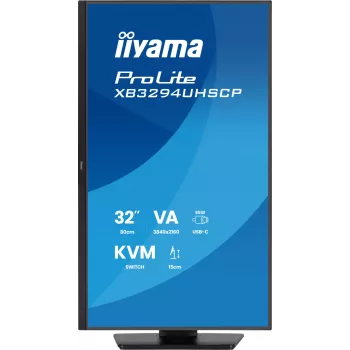 Monitor komputerowy iiyama ProLite XB3294UHSCP-B1 80 cm (31,5 cala) 3840 x 2160 pikseli 4K Ultra HD Czarny
