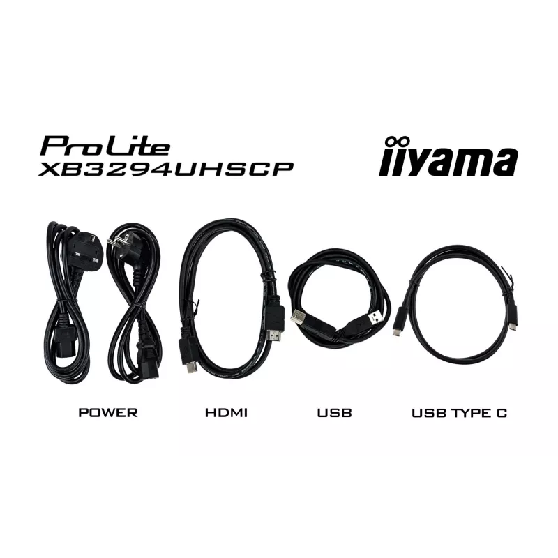 Monitor komputerowy iiyama ProLite XB3294UHSCP-B1 80 cm (31,5 cala) 3840 x 2160 pikseli 4K Ultra HD Czarny