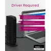 ICY BOX IB-DK2252AC przewodowa stacja dokująca USB 3.2 Gen 1 (3.1 Gen 1) Type-C czarna