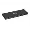 Equip Ultra cienki 4-Port HDMI 2.0 Splitter, HDMI, 4x HDMI, 3840 x 2160 pikseli, Czarny, Aluminium, 4K Ultra HD