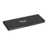 Equip Ultra cienki 4-Port HDMI 2.0 Splitter, HDMI, 4x HDMI, 3840 x 2160 pikseli, Czarny, Aluminium, 4K Ultra HD