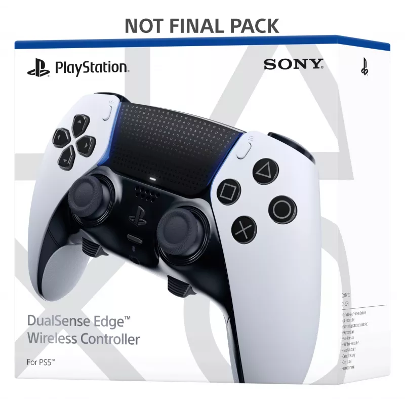 Sony DualSense Edge Czarny, biały Bluetooth Gamepad Analogue / Digital PlayStation 5
