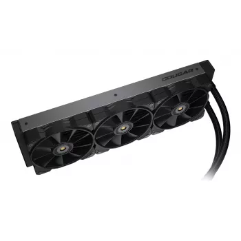 COUGAR CPU Water Cooling Poseidon-GT 360, ARGB, Czarny, zestaw chłodzenia cieczą, 12 cm, czarny