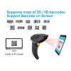 Equip Bezprzewodowy skaner kodów kreskowych 2D Dual Mode 2,4 GHz + Bluetooth, z podstawą
