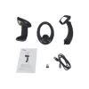 Equip Bezprzewodowy skaner kodów kreskowych 2D Dual Mode 2,4 GHz + Bluetooth, z podstawą