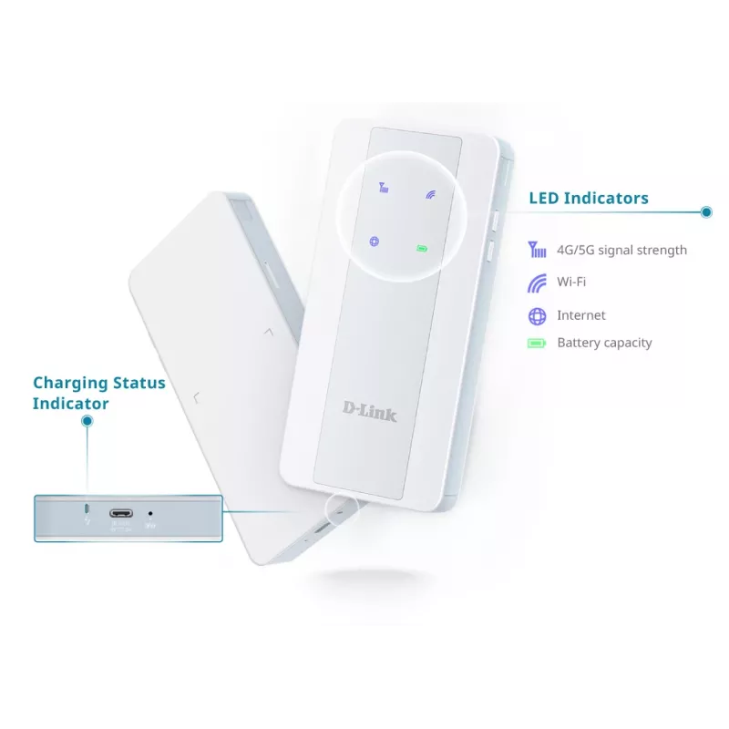 Modem sieci komórkowej D-Link 5G NR AX1800 Wi-Fi 6