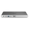 Lindy DST-Pro 5K XT, stacja dokująca do laptopa USB-C z potrójnym wyświetlaczem (4K) lub pojedynczym wyświetlaczem (5K) i ładowaniem passthrough 100 W