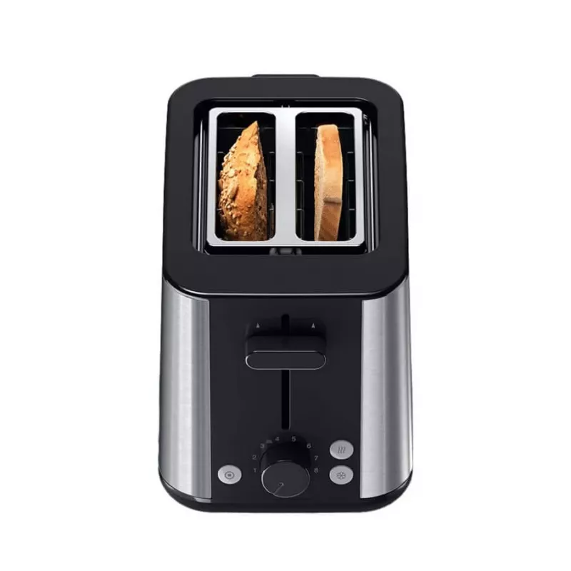 Braun HT101BI-HT1510BK 8 2 kromki 900 W Czarny, stal nierdzewna