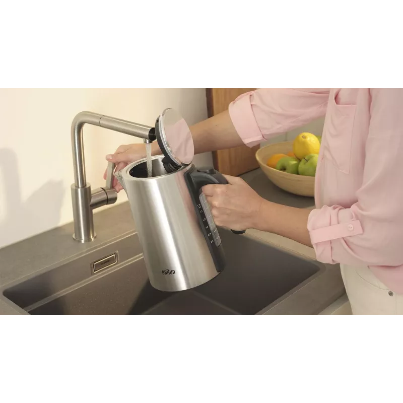 Czajnik elektryczny Braun WK 5205 BK 1,7 l 2200 W czarny, stal nierdzewna