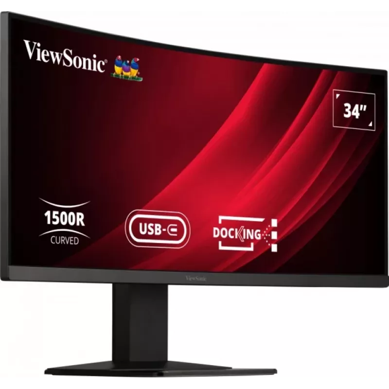 Monitor komputerowy Viewsonic Display VG3419C 86,4 cm (34 cale) 3440 x 1440 pikseli UltraWide Quad HD LED Czarny