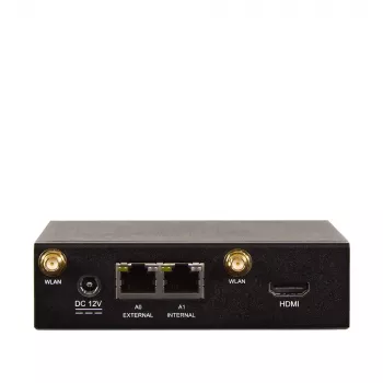 Sprzętowa zapora sieciowa Wortmann AG TERRA 6466370 Desktop — przepustowość 1,85 Gbit/s, dwuzakresowe Wi‑Fi, 10 użytkowników