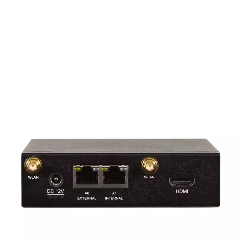 Sprzętowa zapora sieciowa Wortmann AG TERRA 6466370 Desktop — przepustowość 1,85 Gbit/s, dwuzakresowe Wi‑Fi, 10 użytkowników