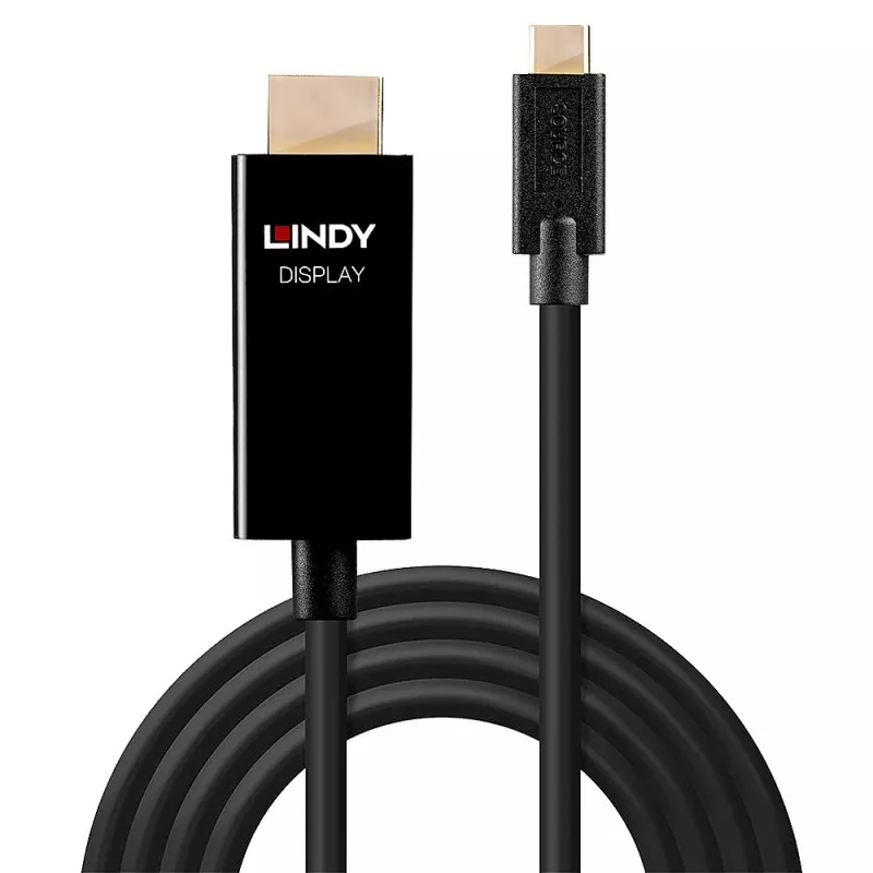 adapter kablowya Lindy 1 m USB-C na HDMI 4K60 z HDR