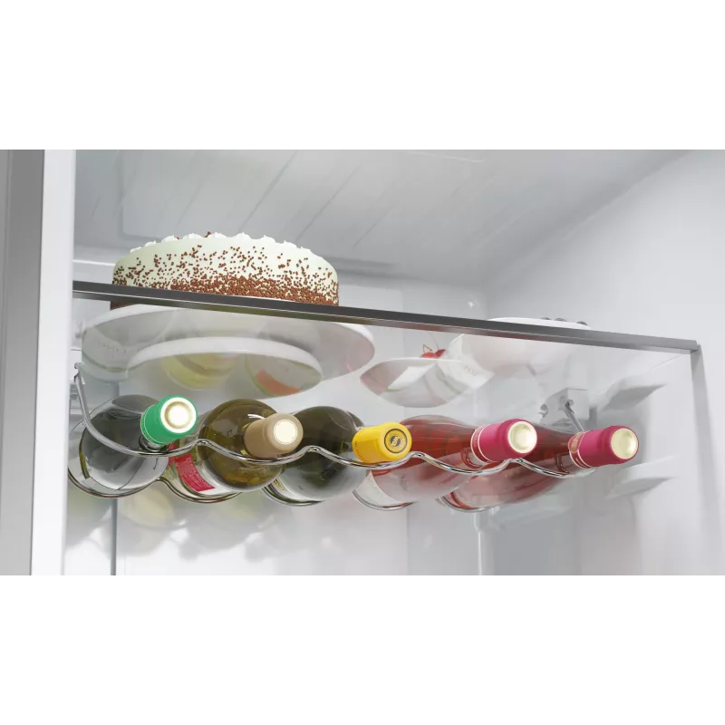 Haier 3D 60 Serie 5 HTW5620DNMG Wolnostojąca 414 L Srebrny