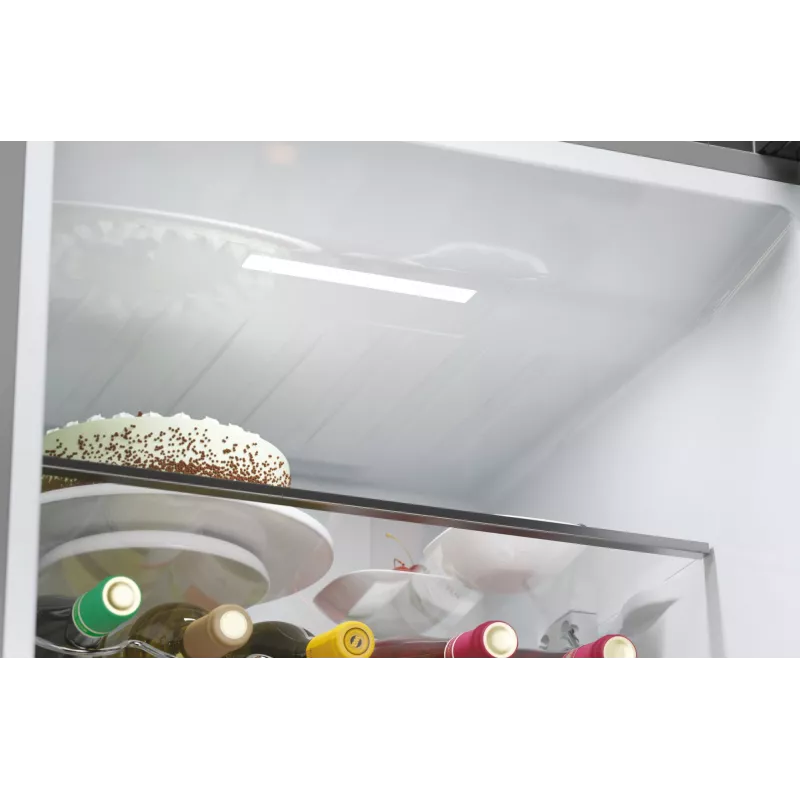 Haier 3D 60 Serie 5 HTW5620DNMG Wolnostojąca 414 L Srebrny