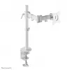 Neomounts NM-D135WHITE Ramię do monitora 10-30 cali, zacisk/przelotka, 8 kg, 25.4 cm (10 cali), 76.2 cm (30 cali), 100 x 100 mm, biały