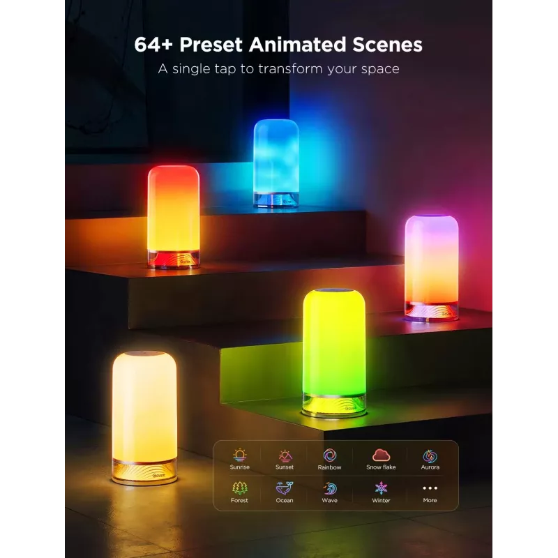 Govee H6022 Inteligentna lampa stołowa Wi-Fi/Bluetooth
