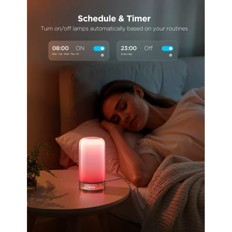 Govee H6022 Inteligentna lampa stołowa Wi-Fi/Bluetooth
