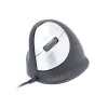 R-Go Tools Ergonomiczna mysz R-Go HE Break z oprogramowaniem przerw, średnia (rozmiar dłoni 165-185 mm), leworęczna, przewodowa, czarna