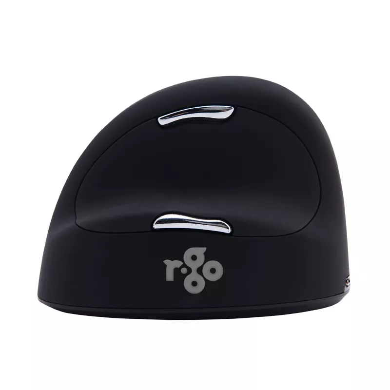 Mysz ergonomiczna R-Go HE Break z oprogramowaniem do przerw, duża (rozmiar dłoni ≥ 185 mm), dla leworęcznych, Bluetooth, czarna