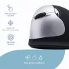 Mysz ergonomiczna R-Go HE Break z oprogramowaniem do przerw, duża (rozmiar dłoni ≥ 185 mm), dla leworęcznych, Bluetooth, czarna