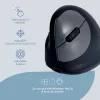 Mysz ergonomiczna R-Go HE Break z oprogramowaniem do przerw, duża (rozmiar dłoni ≥ 185 mm), dla leworęcznych, Bluetooth, czarna