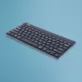 Klawiatura ergonomiczna R-Go Tools R-Go Compact Break, kompaktowa klawiatura z oprogramowaniem do przerw, QWERTY (US), Bluetooth, czarna