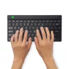 Klawiatura ergonomiczna R-Go Tools R-Go Compact Break, kompaktowa klawiatura z oprogramowaniem do przerw, QWERTY (US), Bluetooth, czarna